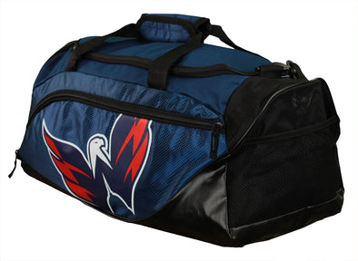 FOCO NHL Unisex Washington Capitals Locker Room Collection Duffle Bag - Small