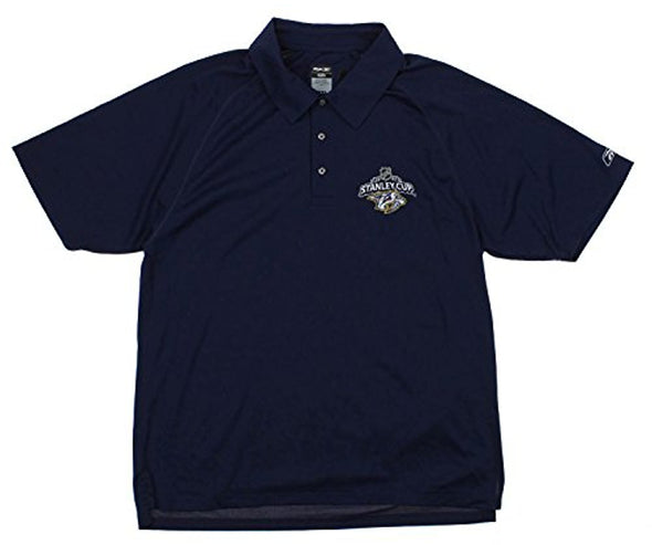 Reebok NHL Men's Nashville Predators 2007 Stanley Cup Playoffs Performance Polo