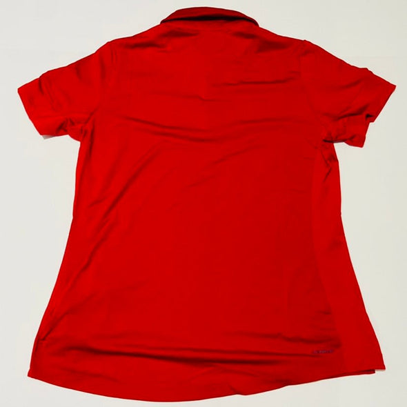 Adidas Indiana Hoosiers NCAA Women's Multi-Sport Polo Shirt, Red