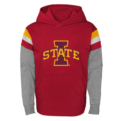 Outerstuff NCAA Youth Iowa State Cyclones MVP Lightweight Pullover Hoodie