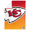 FOCO NFL Kansas City Chiefs Gradient Micro Raschel Throw Blanket, 50 x 60