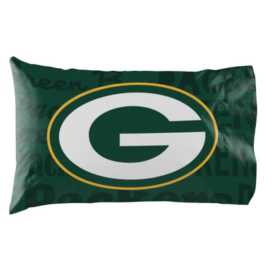 Northwest NFL Green Bay Packers Printed Pillowcase Set of 2