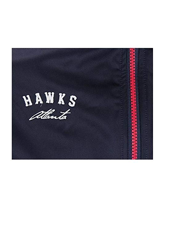 Zipway NBA Men's Atlanta Hawks Anderson Basketball Track Jacket, Navy