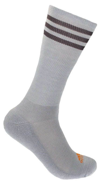 Adidas Men's 2 Pack Tour Performance Crew Socks, Grey