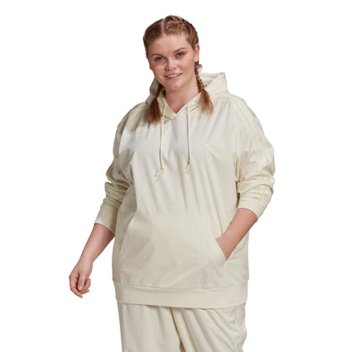 Adidas Women's Plus Size Velvet Corduroy Hoodie, Color Options