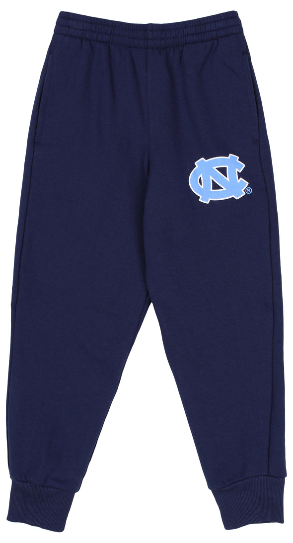 Outerstuff North Carolina Tarheels NCAA Boys' Youth (8-18) Fleece Pants, Navy