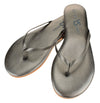 Yosi Samra Women's Roee Flip Flop, Pewter