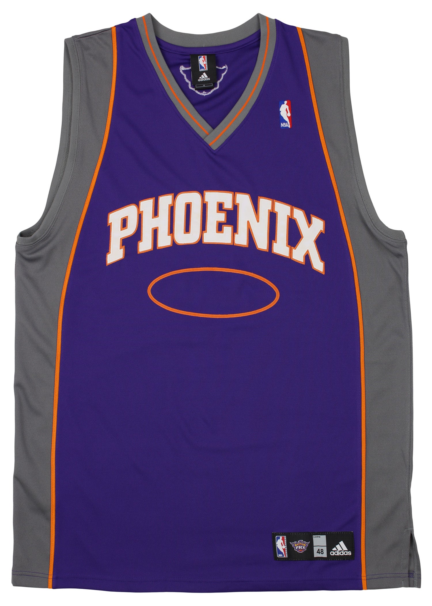 Adidas NBA Men's Phoenix Suns Blank Basketball Jersey, Purple – Fanletic