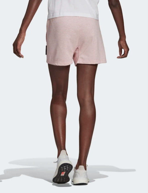Adidas Women's Sportswear Studio Lounge Shorts, Botanic Pink Mel