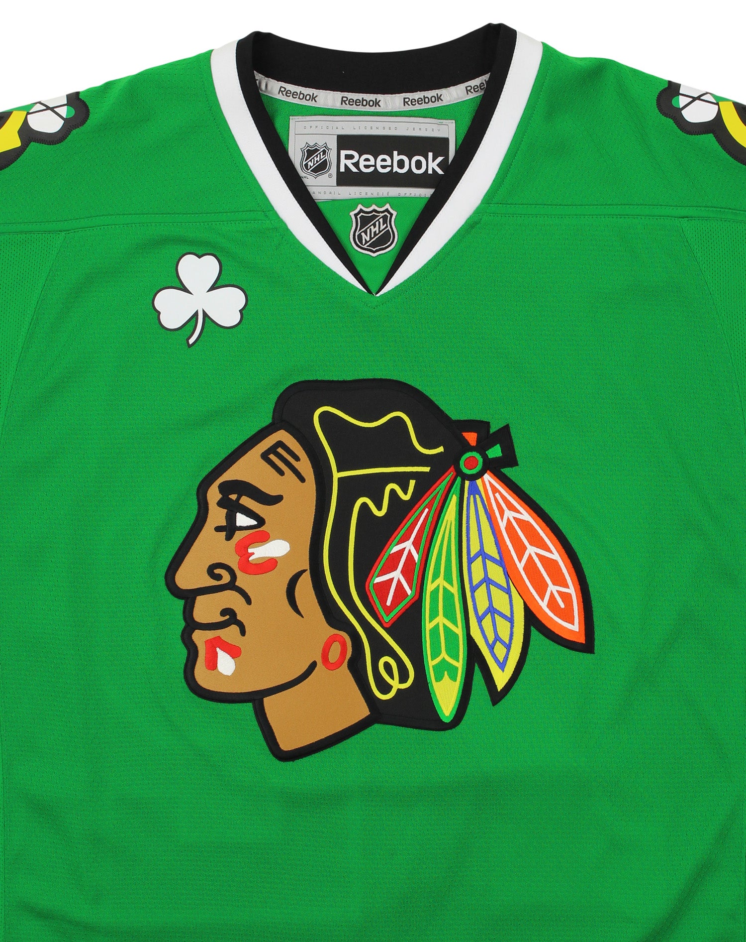 Reebok Men's NHL Chicago Blackhawks Panarin #72 St. Patrick's Day