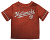 Outerstuff Washington Nationals MLB Toddler Subliminal Graphic 2-Piece Tee and Shorts Set, Scarlet Red
