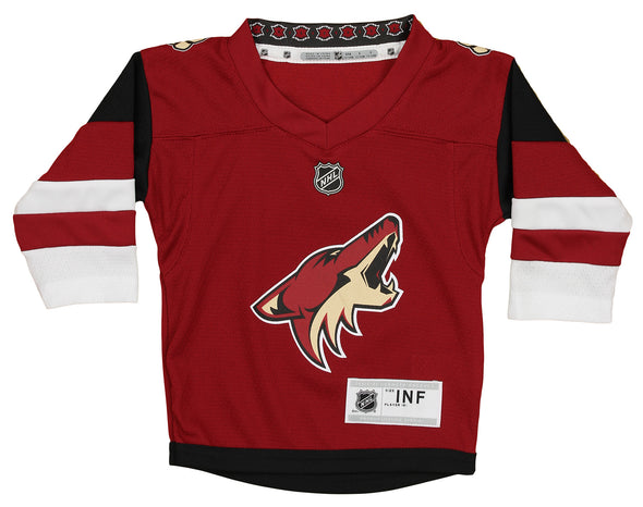 Outerstuff Arizona Coyotes NHL Infant Home Team Jersey, One Size (12-24M), Red