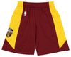 Outerstuff Cleveland Cavaliers NBA Boys Youth Practice Shorts, Wine/Gold