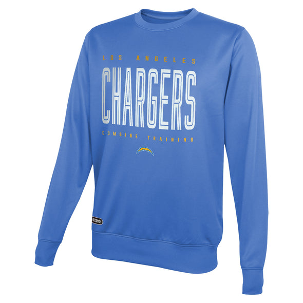 Outerstuff NFL Men's Los Angeles Chargers Top Pick Performance Fleece Sweater