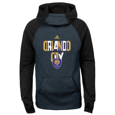 Adidas MLS Youth Girls Orlando City SC Target Forward Pullover Hoodie