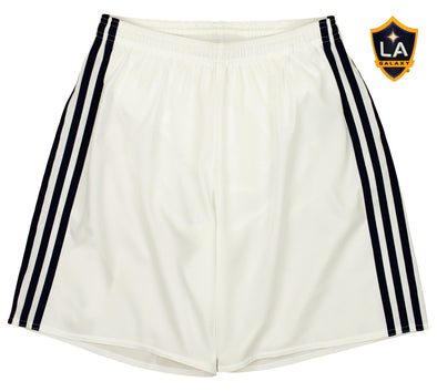 adidas MLS Men's Adizero Team Color Short, LA Galaxy- White