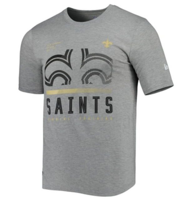New Era Men's New Orleans Saints Combine Authentic Red Zone T-Shirt