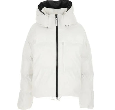 Adidas Women's Stella McCartney Short Puffer Jacket, Cloud White
