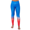 Zubaz NFL Women's New York Giants Gradient Leggings