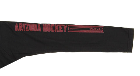 Reebok NHL Arizona Coyotes Youth Iconic Long Sleeve Tee, Black