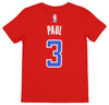 Adidas NBA Youth (8-20) Los Angeles Clippers Chris Paul #3 Game Time T-Shirt