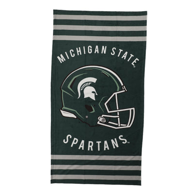 Northwest NCAA Michigan State Spartans "Stripes" Beach Towel, 30" x 60"
