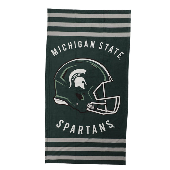 Northwest NCAA Michigan State Spartans "Stripes" Beach Towel, 30" x 60"