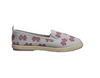 FOCO NCAA Women's Mississippi State Bulldogs Espadrille Canvas Slip On Shoe