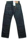 Levi's 505 Youth Boys Classic Straight Fit Regular Denim Jeans - Dark Blue