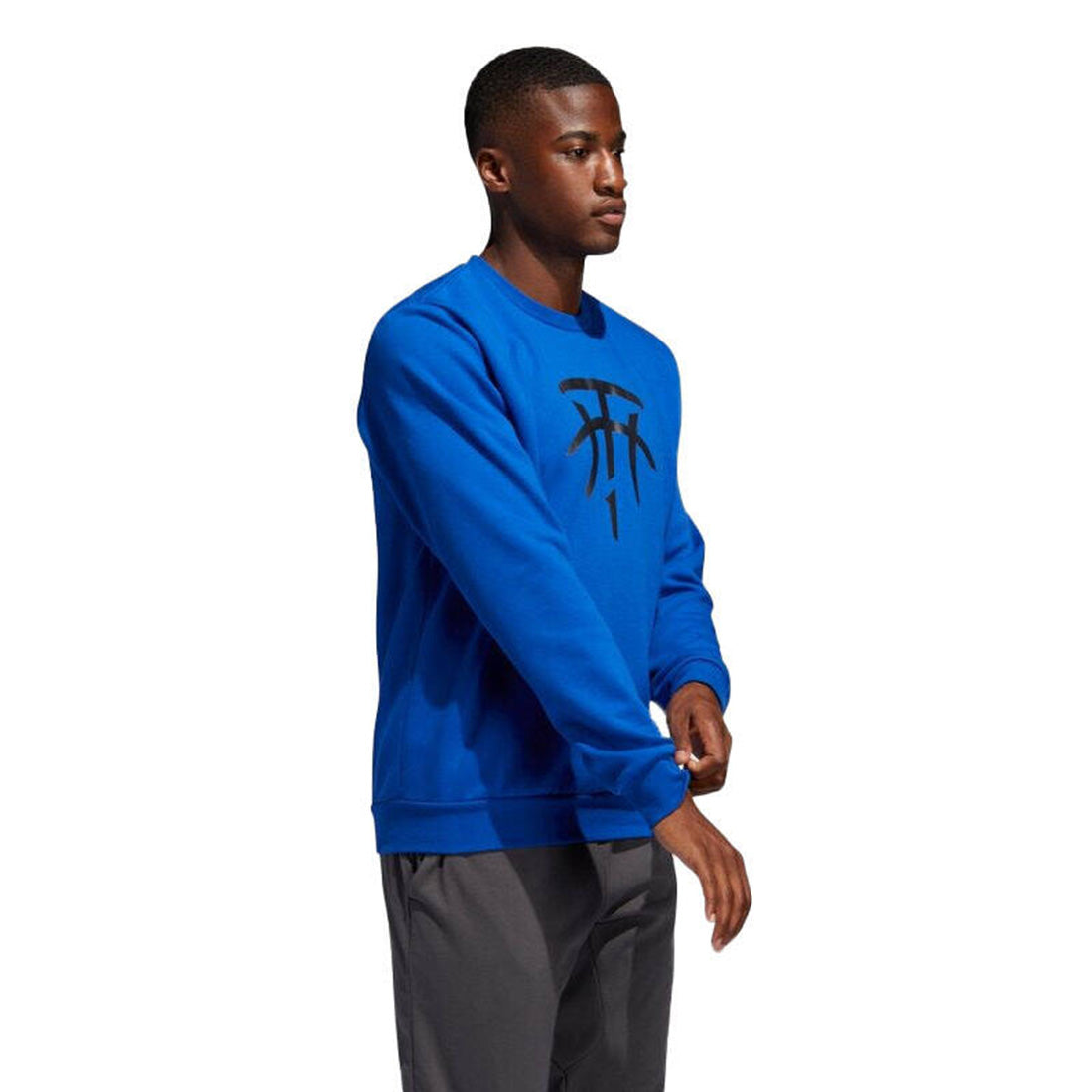 Adidas crest crew discount sweatshirt