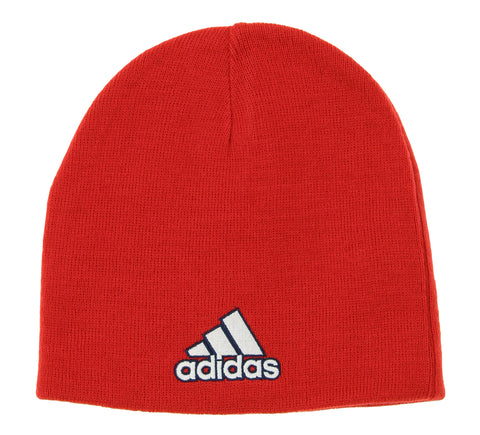 Adidas NBA Youth New Orleans Pelicans Reversible Draft Knit Cuffless Hat, Red