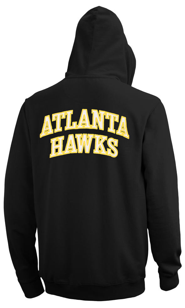 FISLL NBA Men's Atlanta Hawks Team Color Premium Fleece Hoodie