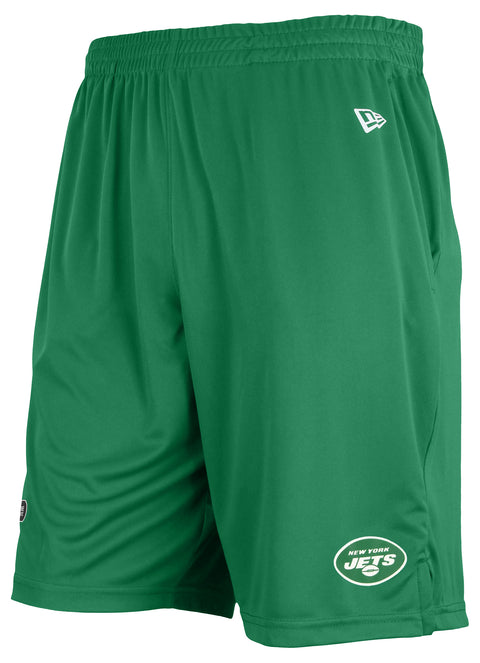 New Era NFL Men's New York Jets Ground Running Performance Casual Shorts