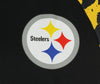 Zubaz NFL Men's Pittsburgh Steelers  Full Zip Hoodie with Lava Sleeves