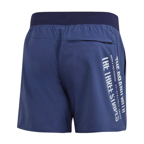 Adidas Men's Zip Pocket Tech Shorts, Tech Indigo