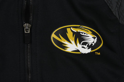 Nike NCAA Youth Missouri Tigers Fly Speed Full Zip Performance Jacket, Black