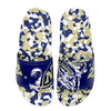 Hype Co College NCAA Unisex Navy Midshipmen Sandal Slides