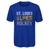 Outerstuff NHL Youth Boys (8-20) St. Louis Blues Performance Long & Short Sleeve T-Shirt Set