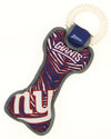 Zubaz X Pets First NFL New York Giants Team Ring Tug Toy for Dogs