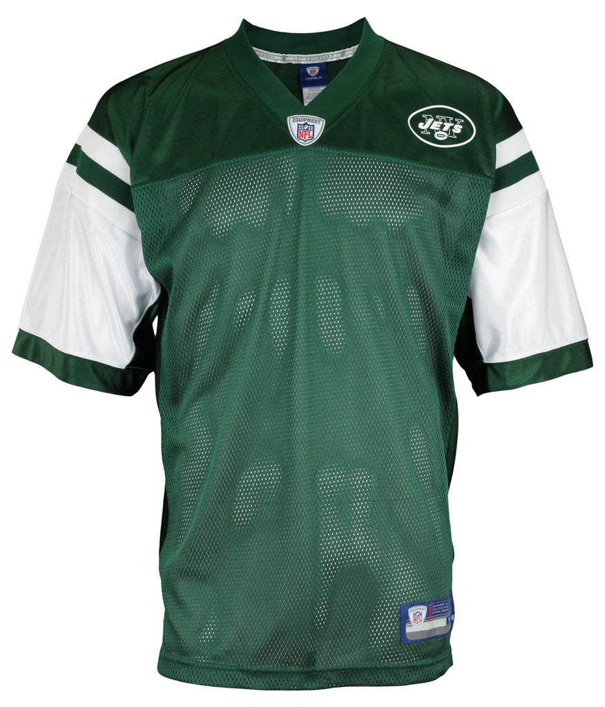 Reebok NFL New York Jets Men's Blank Replica Football Jersey, Green