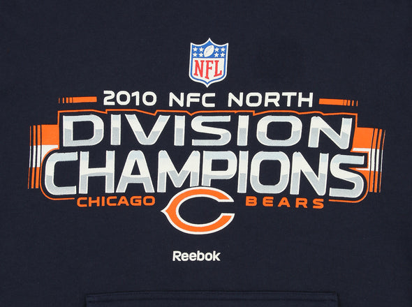 NFL Football Men's Chicago Bears 2010 NFC North Division Champions Hoodie - Navy