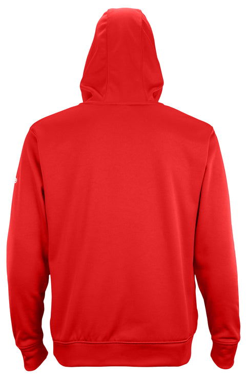 New Era NFL Men's Kansas City Chiefs Across Field Pullover Performance Fleece Hoodie