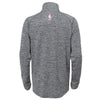 Nike NBA Youth (8-20) Utah Jazz Space Dye Heathered Grey 1/4 Zip Element Pullover