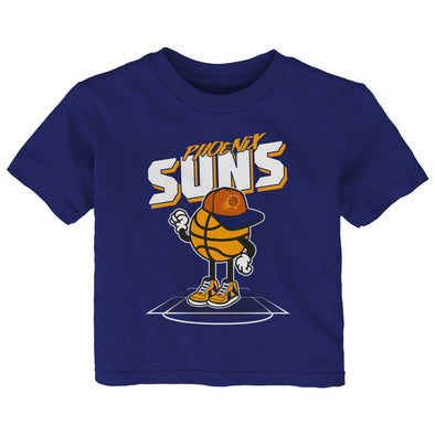 Outerstuff NBA Phoenix Suns Infant Mr. Dribble Short Sleeve Tee, Purple