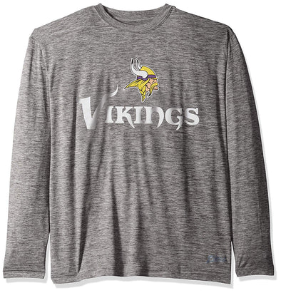 Zubaz NFL Men's Minnesota Vikings Long Sleeve Tee