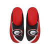 FOCO NCAA Men's Georgia Bulldogs 2022 Big Logo Color Edge Slippers