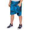 Zubaz NFL Men's Carolina Panthers Team Color Static Shorts With Side Panels