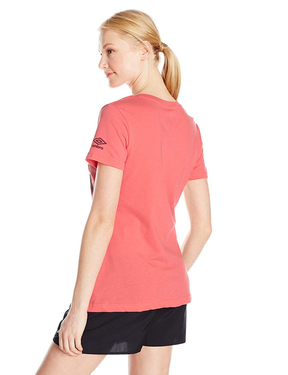 Umbro Women's Vertical Mesh Short Sleeve Top, Color Options