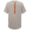 Outerstuff Miami Hurricanes NCAA Kids (4-7) Goal Line Stand 3 in 1 Combo Tee, Green/Grey