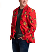 FOCO NHL Men's Chicago Blackhawks 2019 Repeat Logo Digital Camo Business Jacket